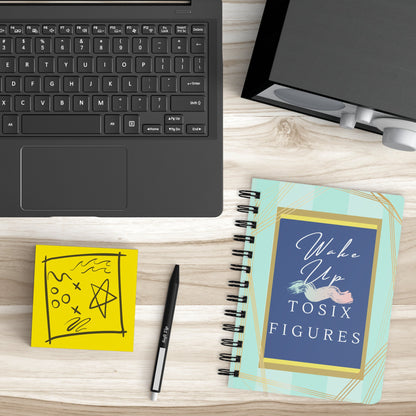 Wake Up To Six Figures Notebook - MONLANE