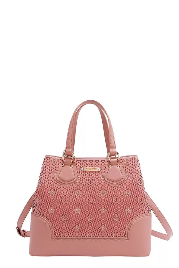 Monogram Pattern Handbag