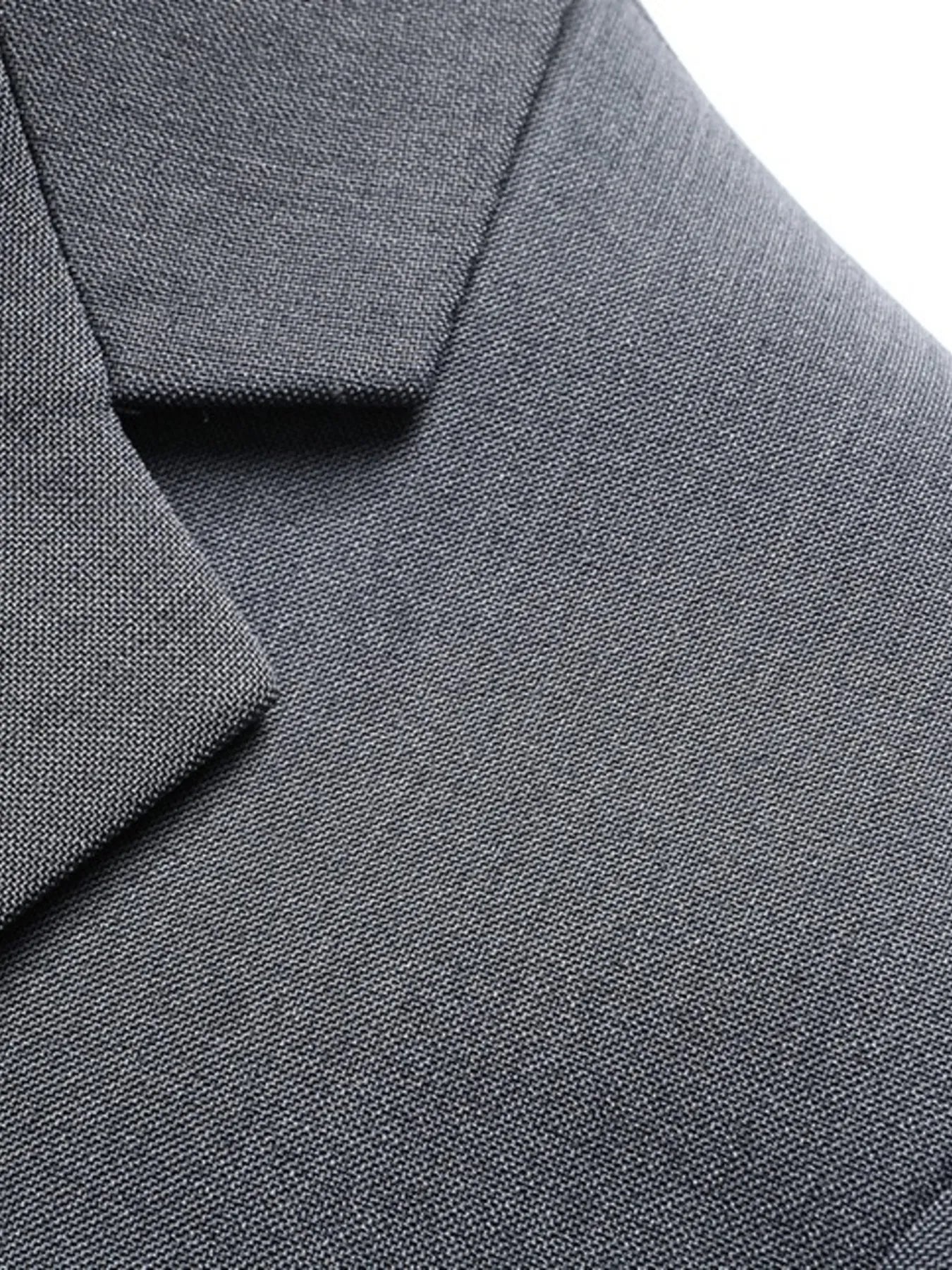 Men's Lapel Collar Long Sleeve Blazer