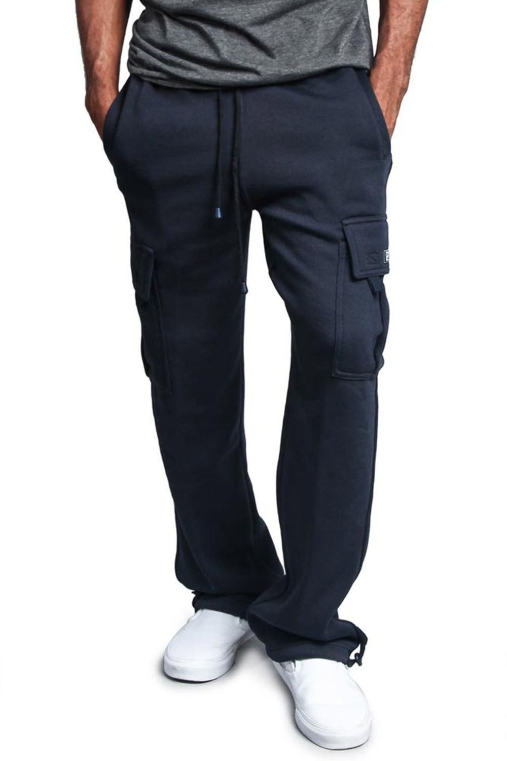 Men's Plus Size Drawstring Cargo Pants