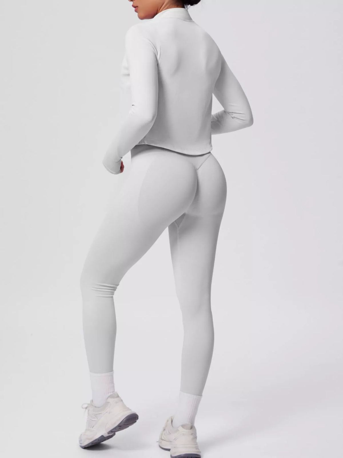 Tank, Zip-Up Jacket & Leggings Set