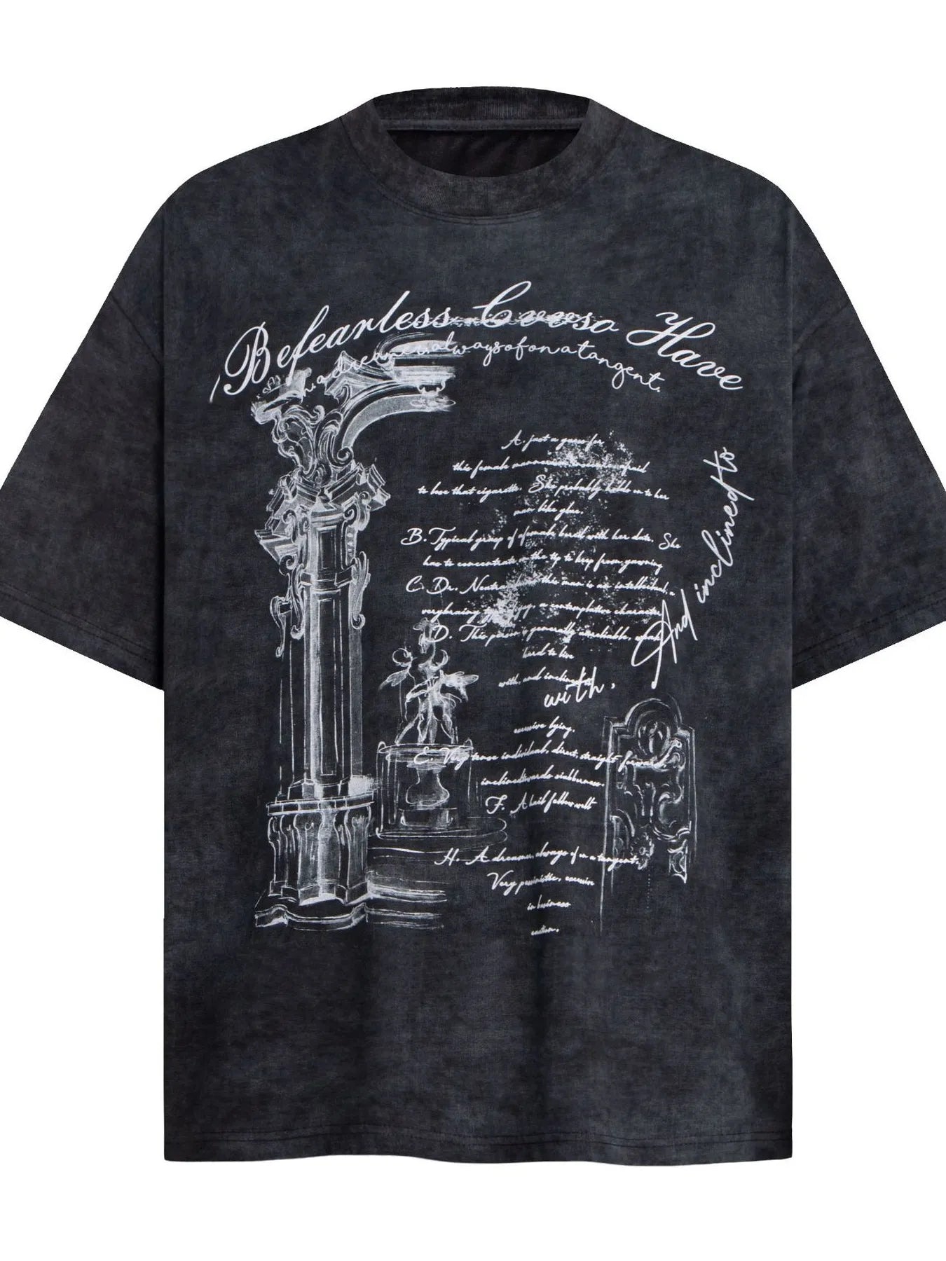 Men's Graphic Round Neck T-Shirt