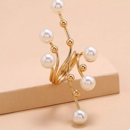 Alloy Pearl Bypass Ring