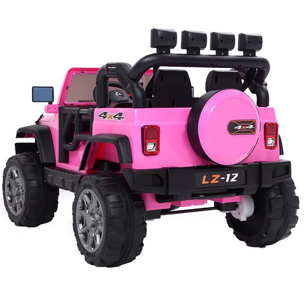 Rechargeable Kids Ride On Car Toy (Pink)