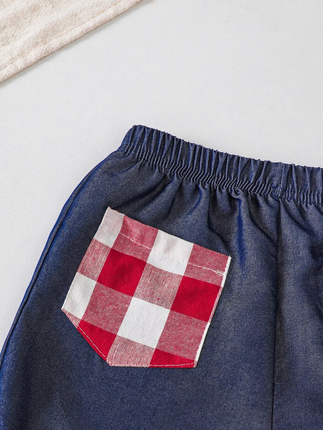 Children's Ruffle Trim Shorts Set