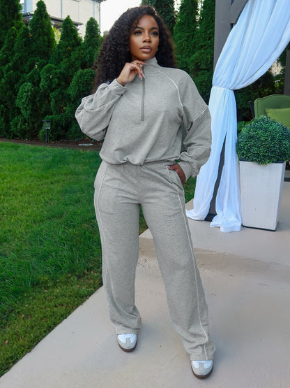 Hoodie Sports Pants Set