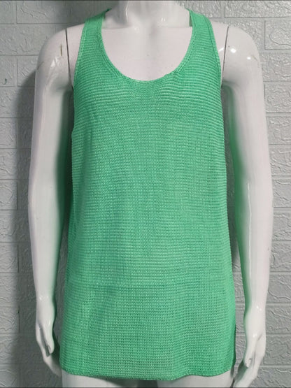 Men's Plus Size Knit Tank