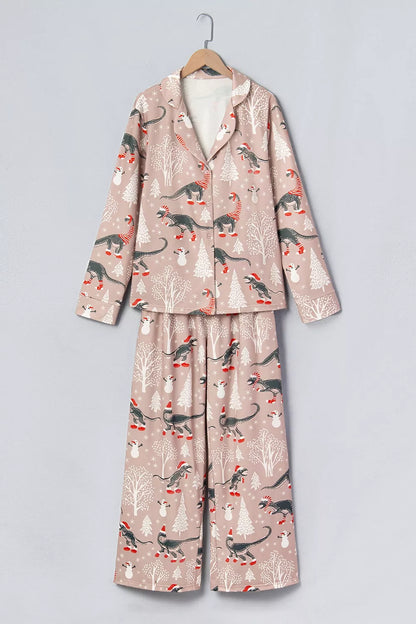Abstract print lounge set, view 3