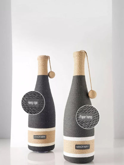 Champagne Bottle Style Cat Scratching Posts