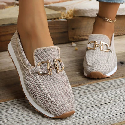Round Toe Slip-Ons