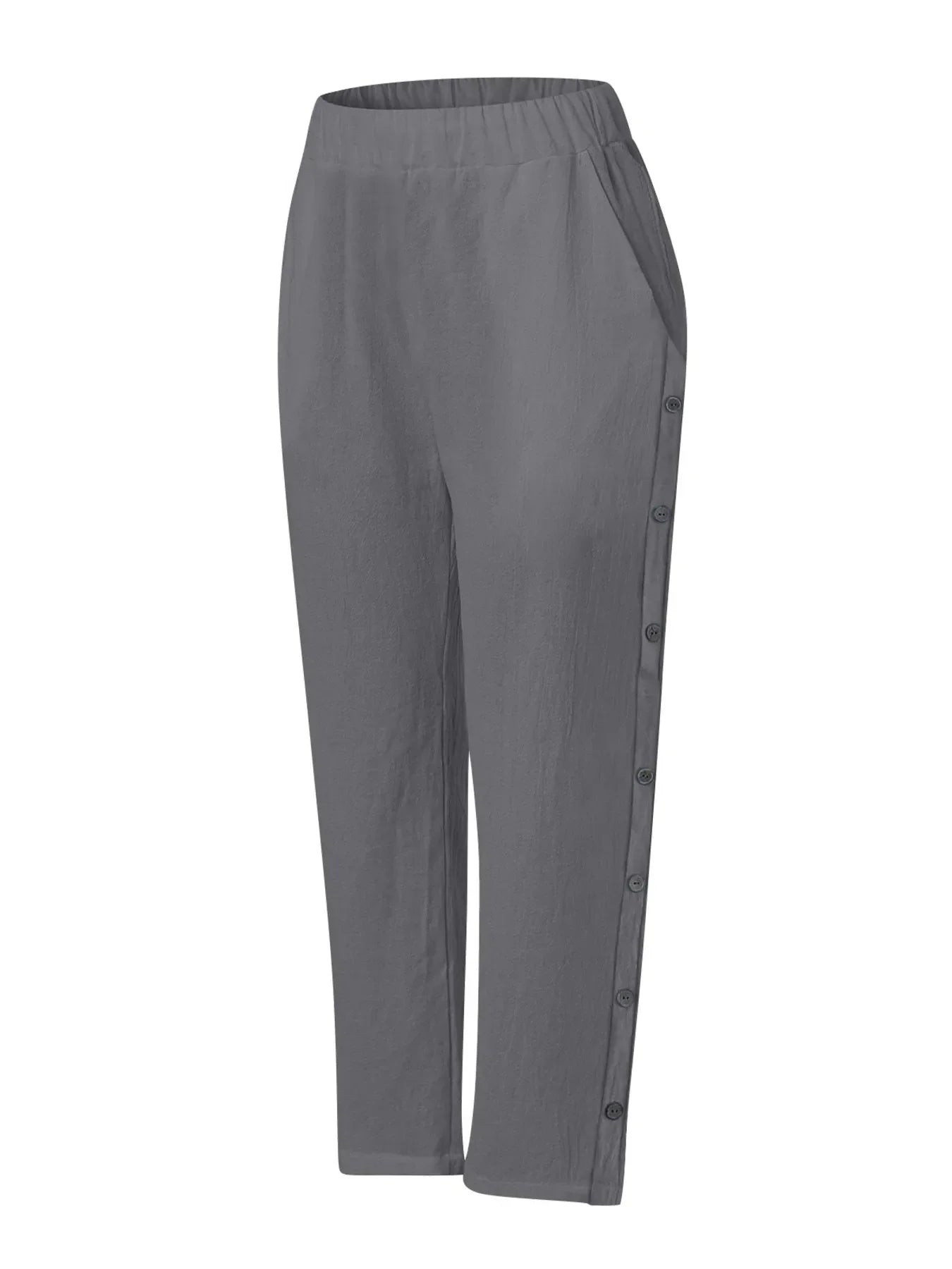 Casual Wide Leg Plus Size Pants