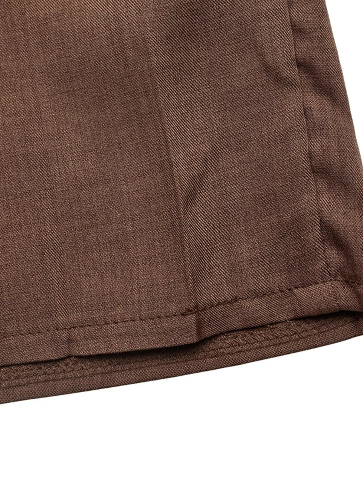 Pleated Patchwork Blazer Belt Dress