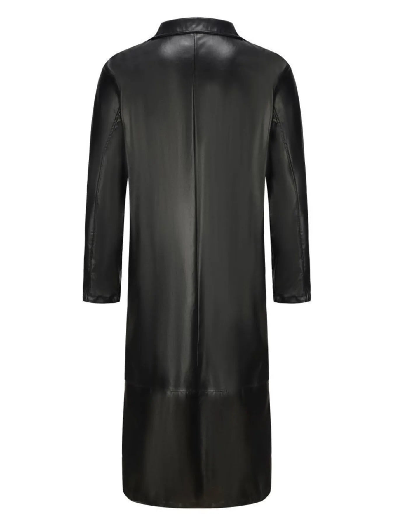 Men's Full Size Button Up Longline Jacket