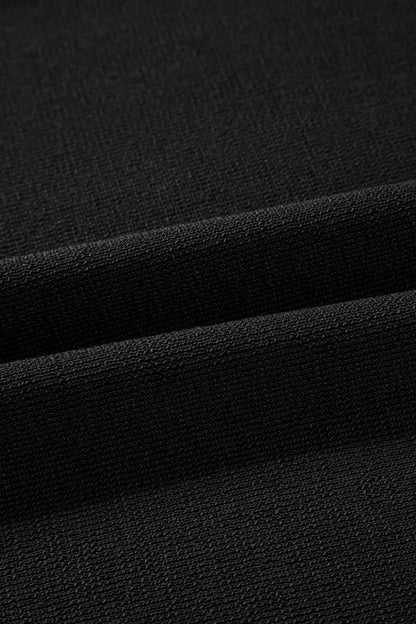 Contrast Trim Pants Set