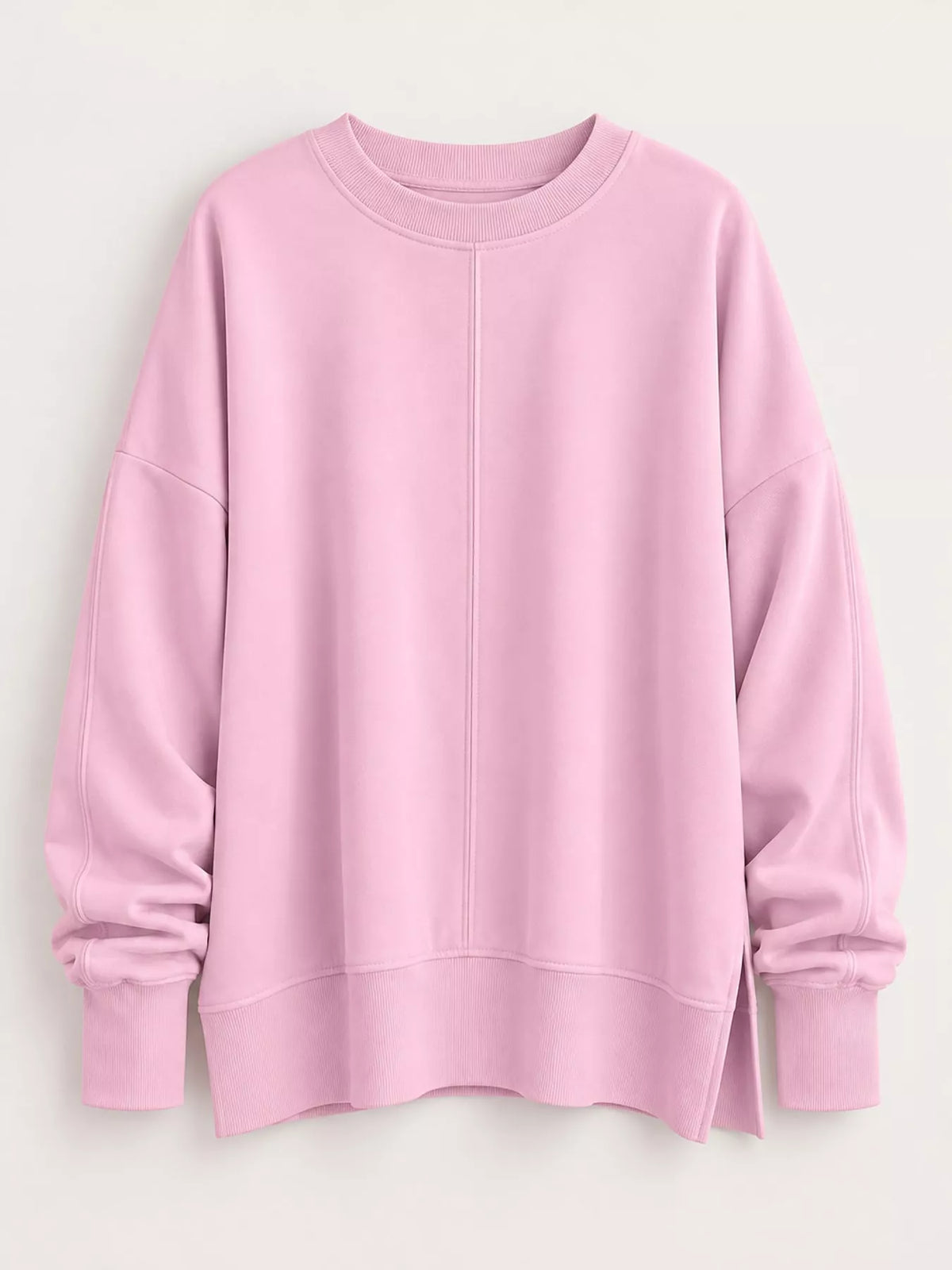 Oversized side-slit sweatshirt, view 39