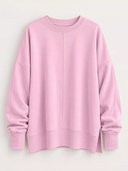 Oversized side-slit sweatshirt, view 39
