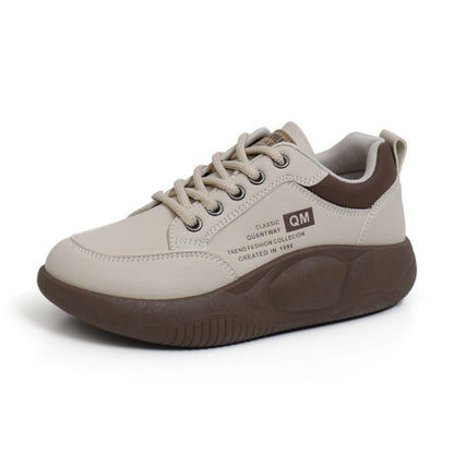 Lace Up Platform Sneakers