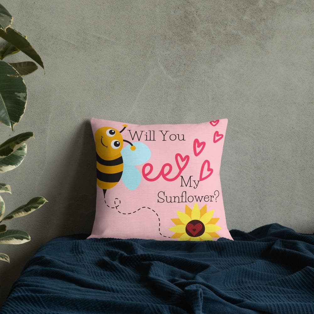 Will You Be My Sunflower Premium Pillow™️ - MONLANE