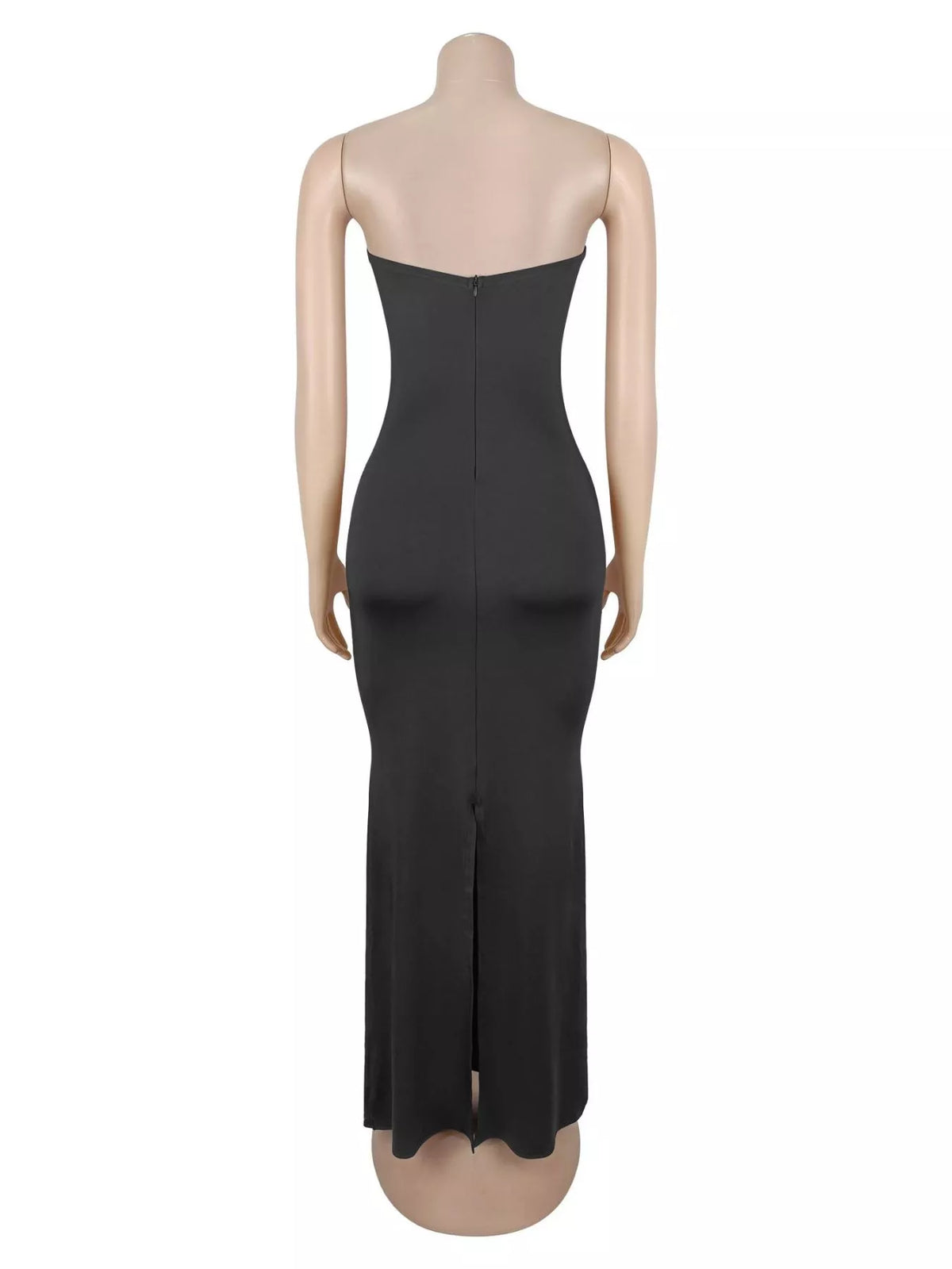 Rhinestone tube maxi dress, view 9