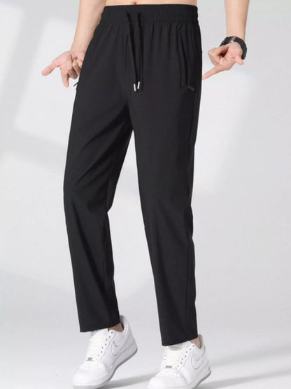 Men's Plus Size Casual Lightweight Quick-Dry Pants