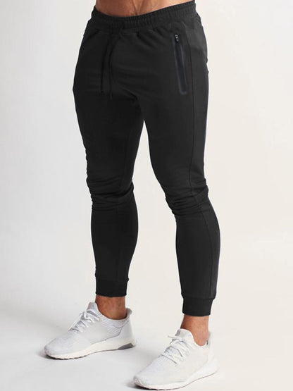 Drawstring Plus Size Pants with Pockets