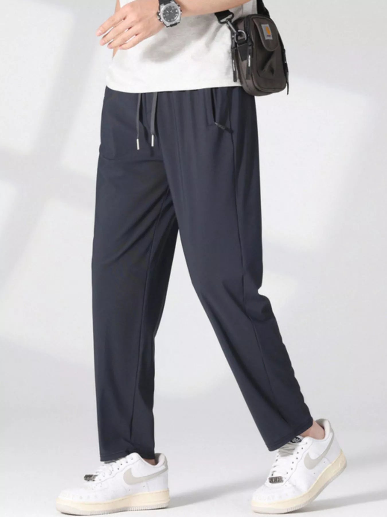 Men's Plus Size Casual Lightweight Quick-Dry Pants