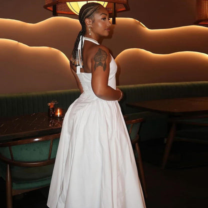 Sophisticated Sleeveless Long Dress