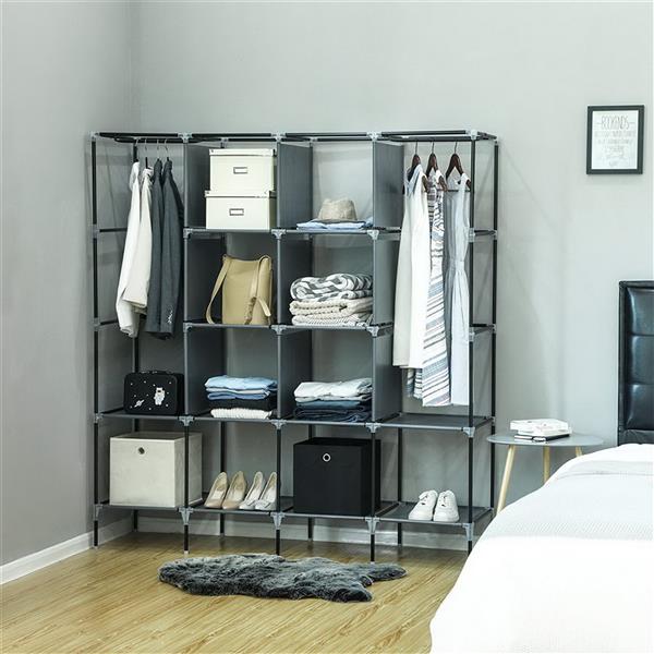 Portable Wardrobe Clothes Storage