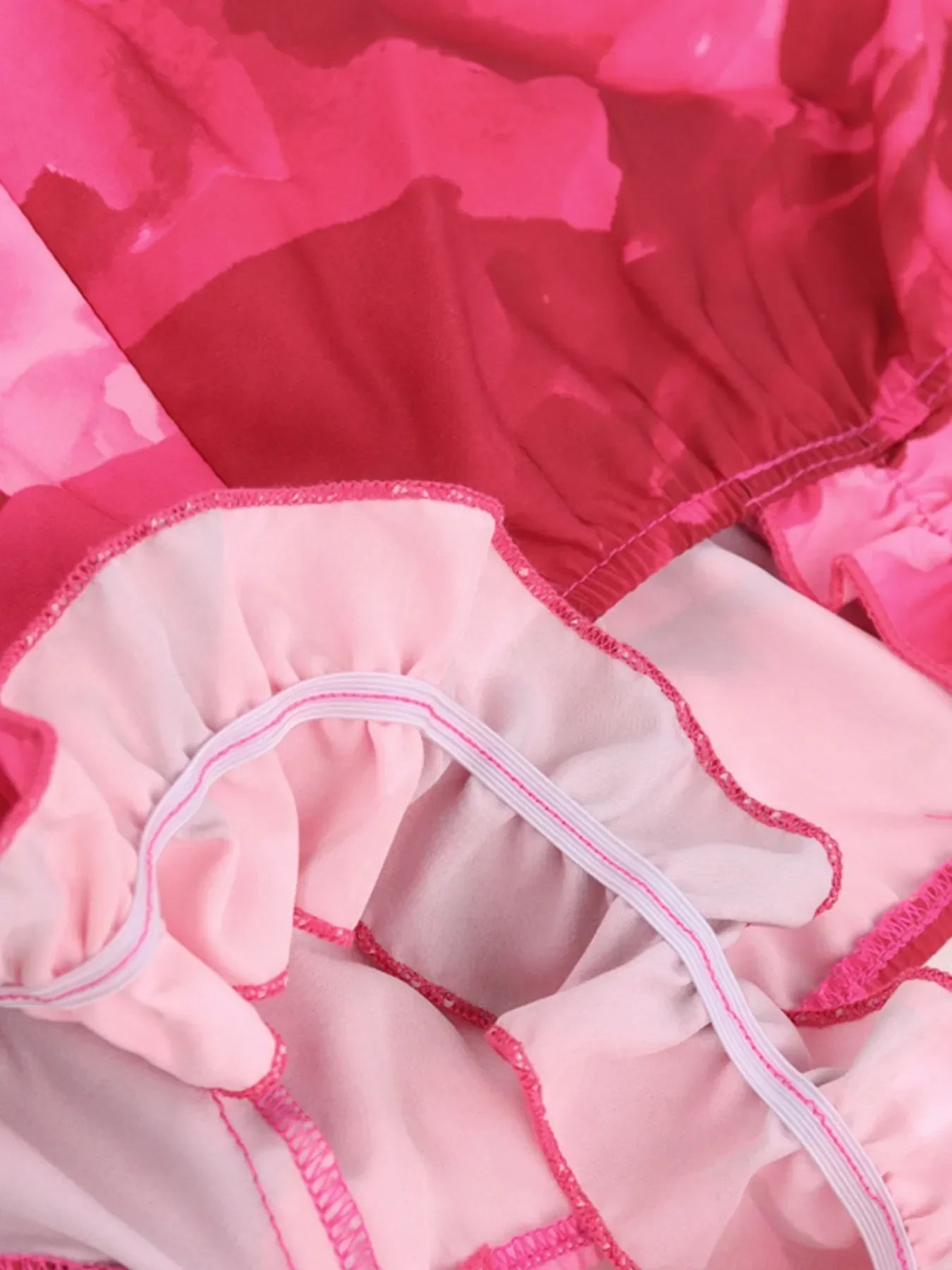 Floral Print Wide Leg Jumpsuit