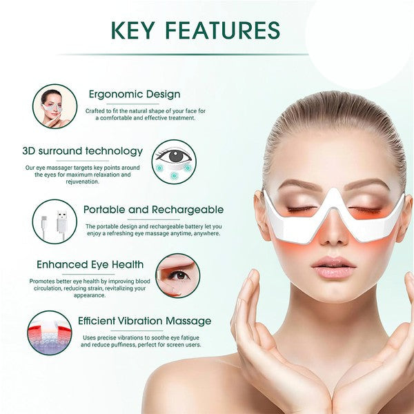 Under-Eye Red Light Therapy Skin Rejuvenation and