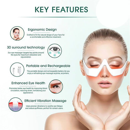 Under-Eye Red Light Therapy Skin Rejuvenation and
