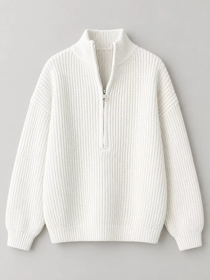Half-zip sweater, view 20