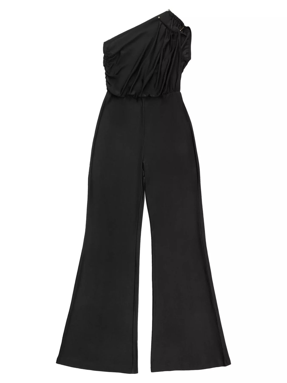 Plus size one-shoulder jumpsuit, view 6