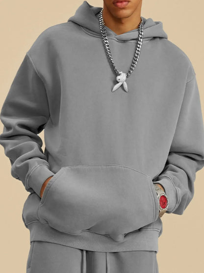Men's Hoodie with Kangaroo Pocket