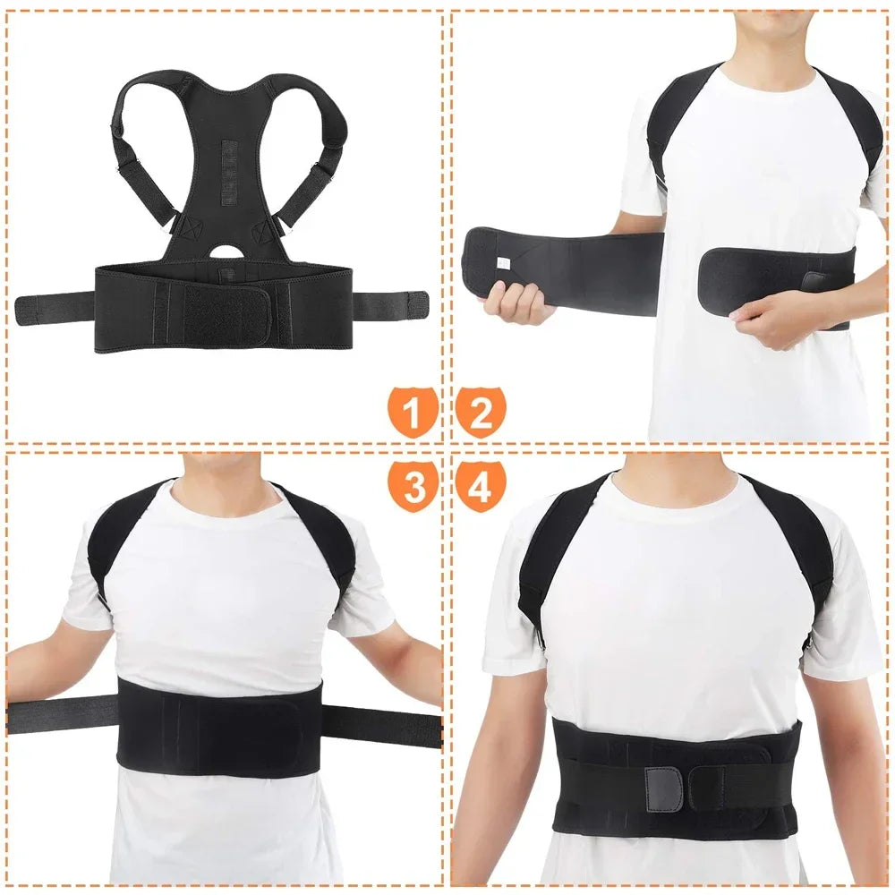 Magnetic therapy Posture Corrector