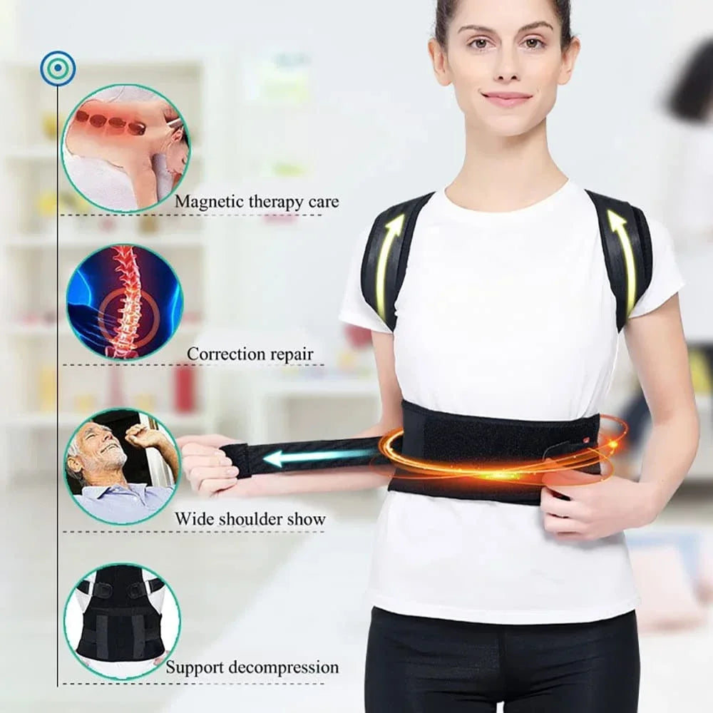 Magnetic therapy Posture Corrector