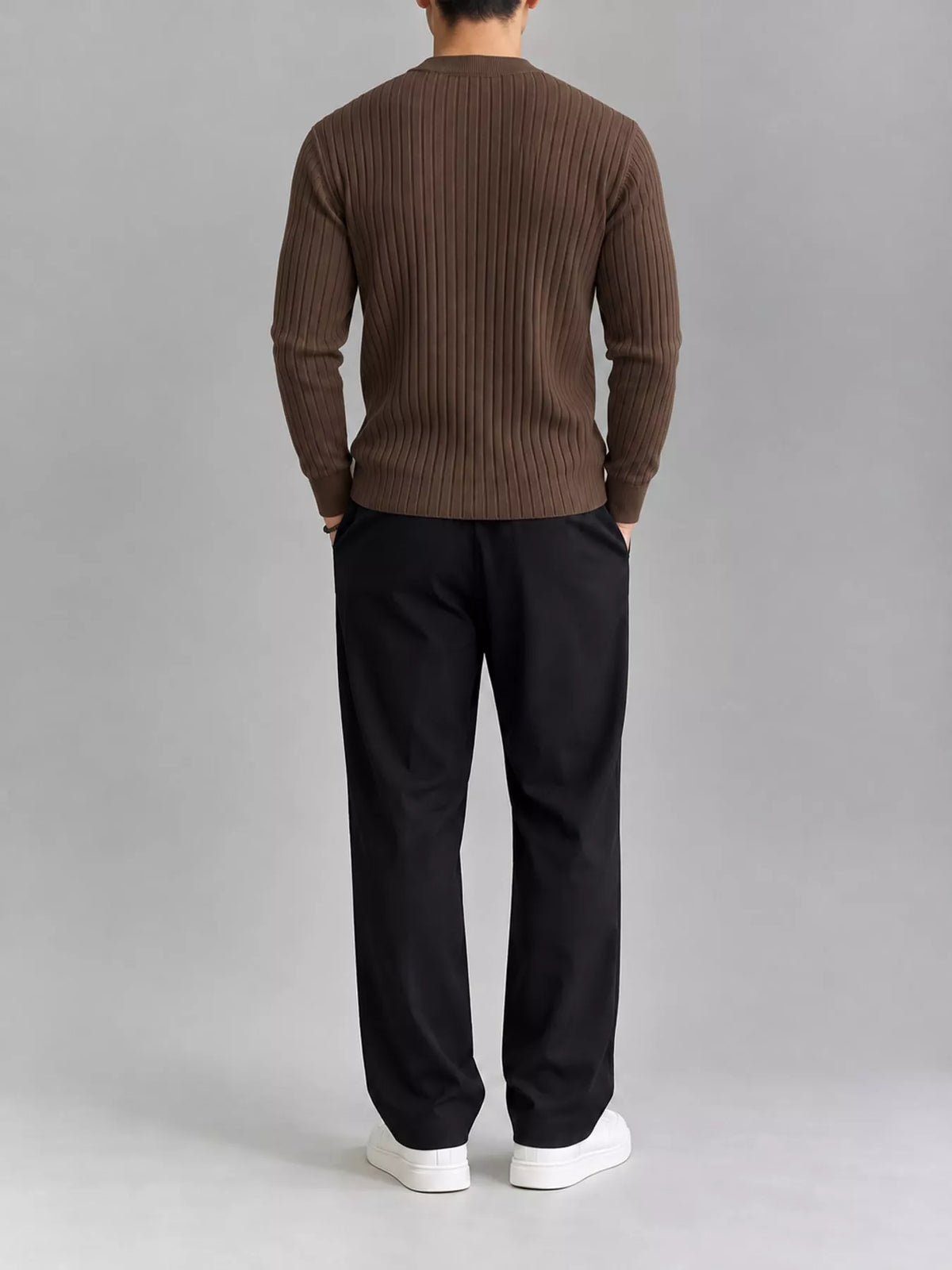 Men's ribbed knit top, view 6