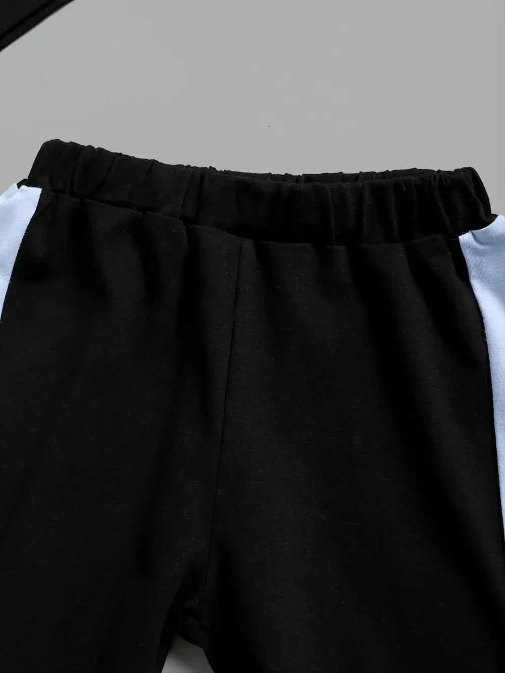 Children's Color Block Hoodie Set