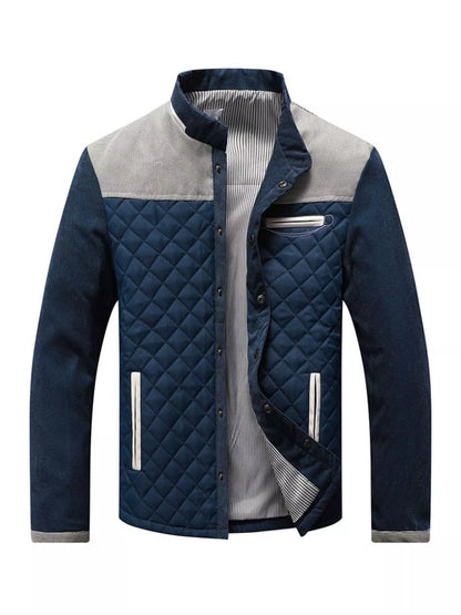 Men's Full Size Quilted Jacket