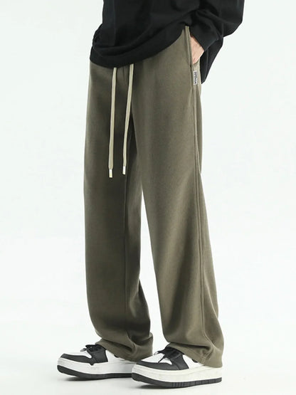 Men's Full Size Relaxed Fit Wide Leg Pants