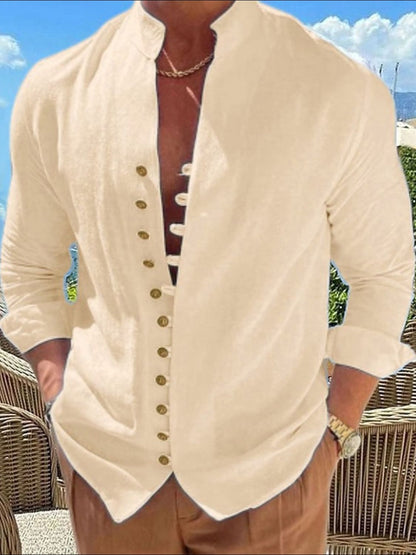 Men's Full Size Long Sleeve Shirt