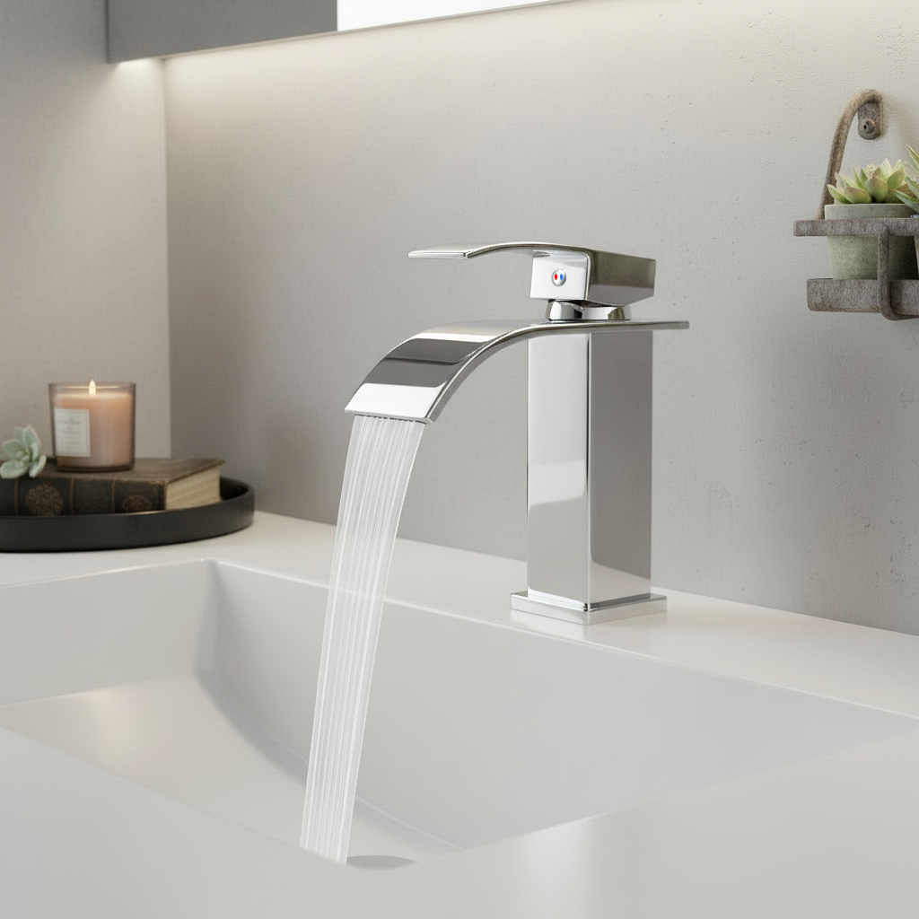 Single Handle Bathroom Faucet Lavatory Faucet