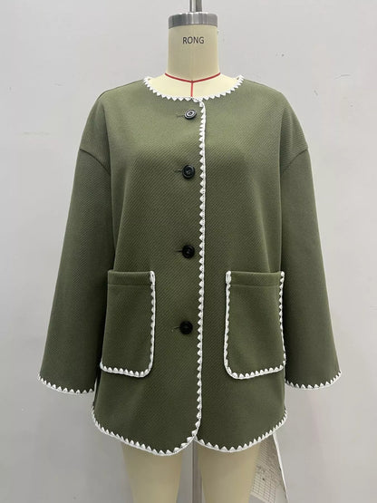 Button-front jacket, view 6