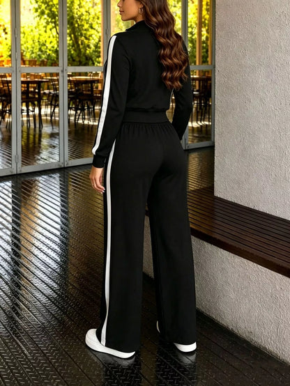 Contrast zip-up set, view 5