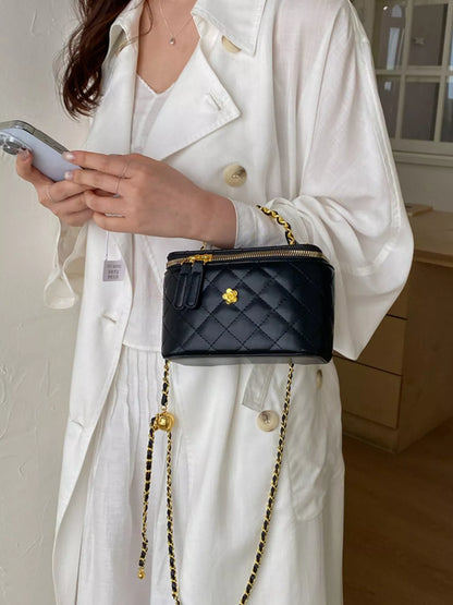 Quilted Chain Crossbody Bag