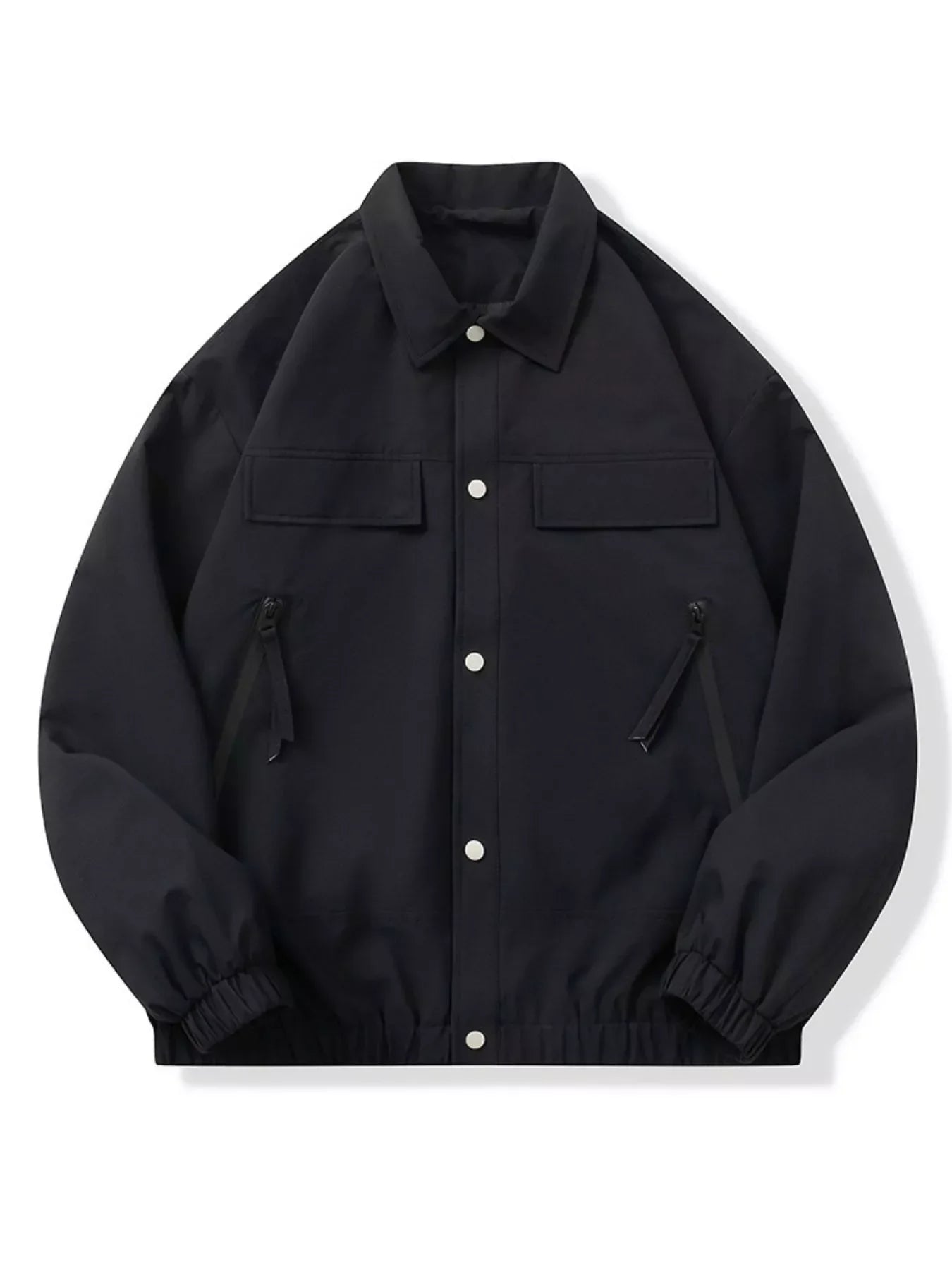 Men's Full Size Snap Down Jacket