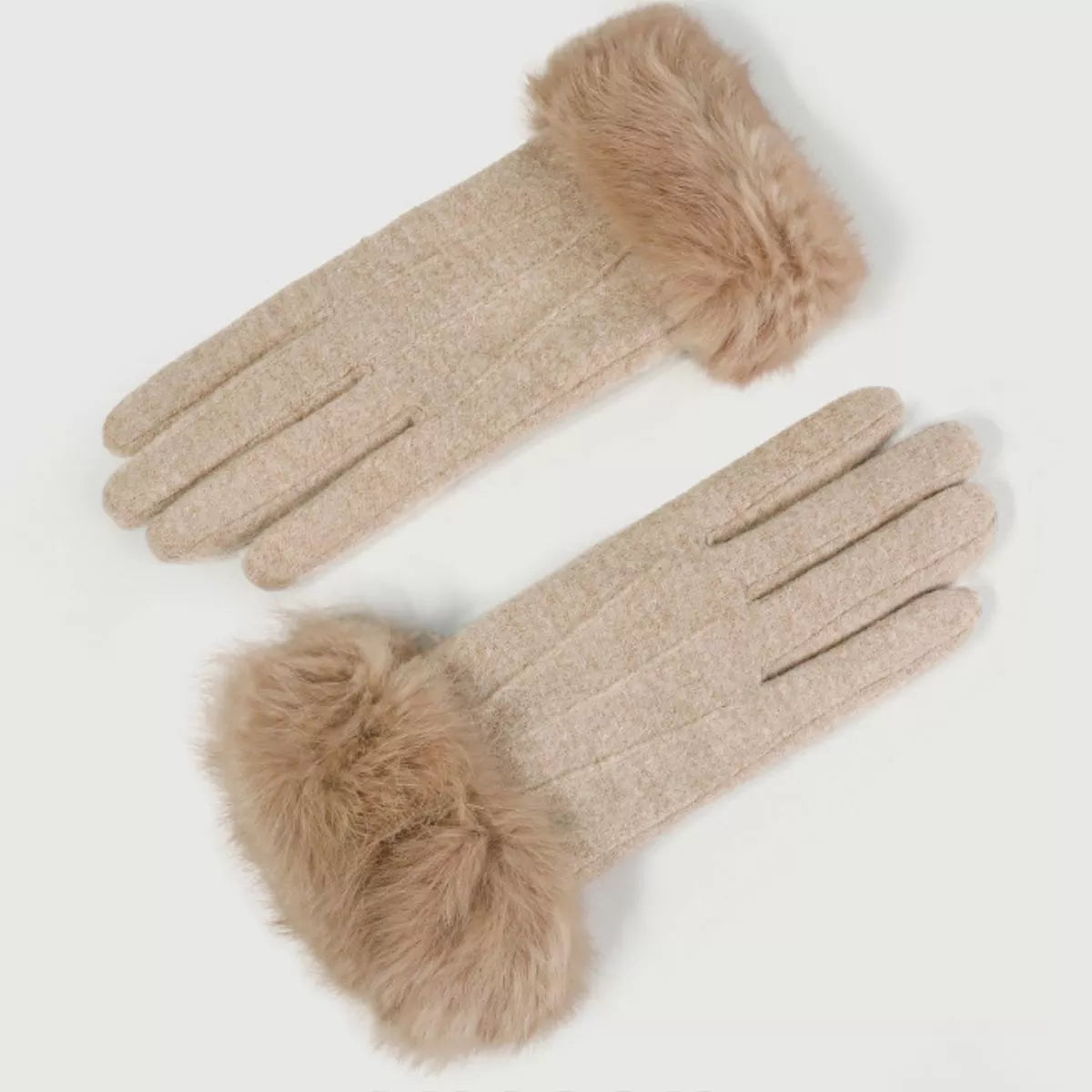 Fur Cuff Gloves