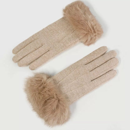 Fur Cuff Gloves
