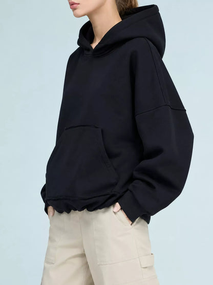Women's Oversized Hoodie with Kangaroo Pocket, 8 Colors