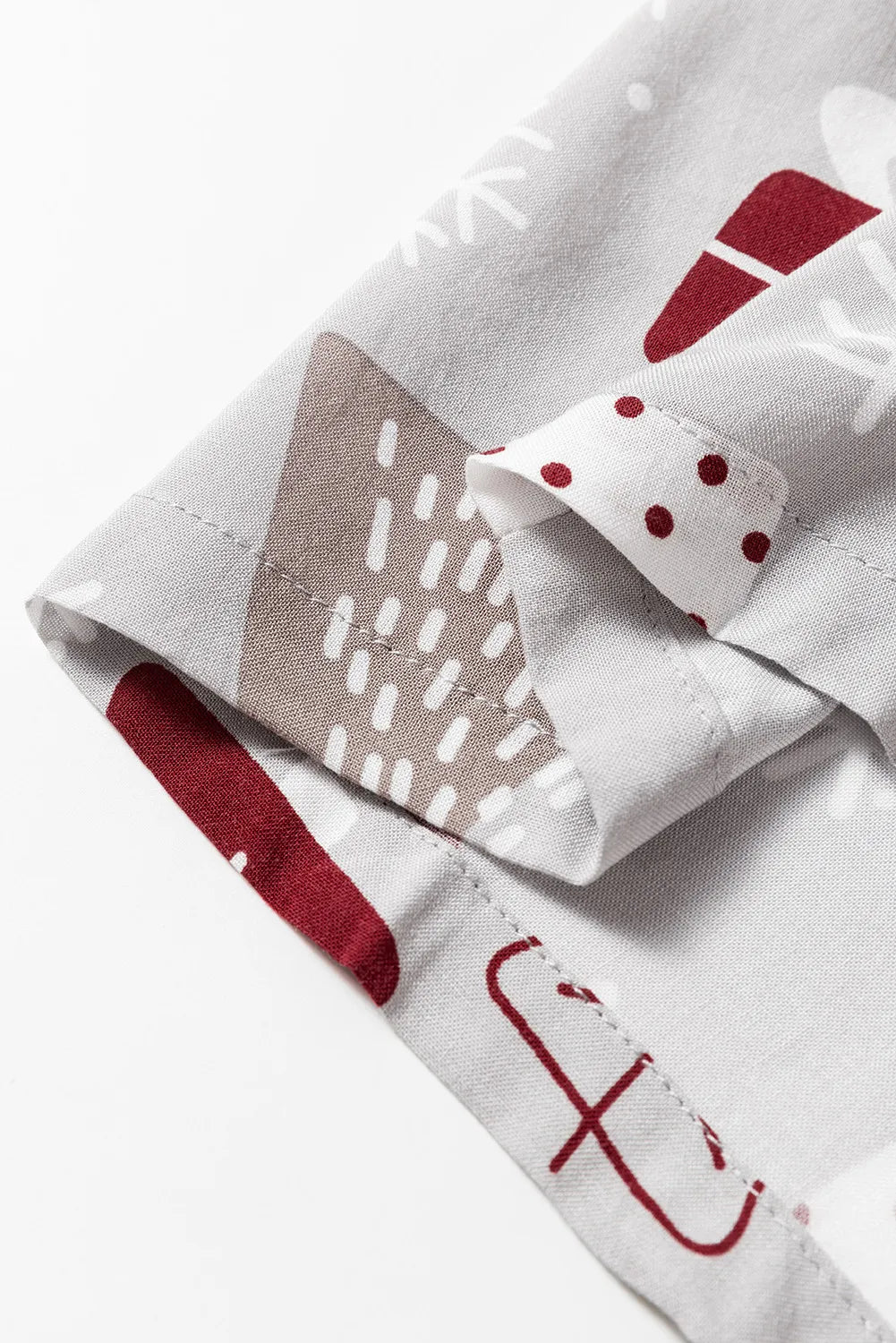 Printed Long Sleeve Lounge Set